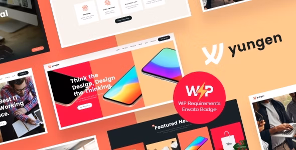Yungen | Modern Digital Agency Business WordPress Theme