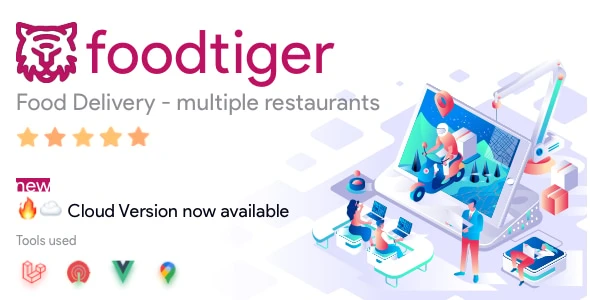 FoodTiger – Food delivery – Multiple Restaurants