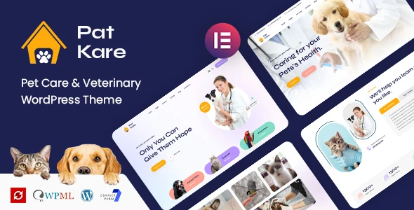 Patker – Pet Care and Veterinary WordPress Theme